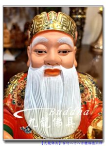 Read more about the article 【客製化神尊】八寸八古體極彩福德正神，福相體態莊嚴法相