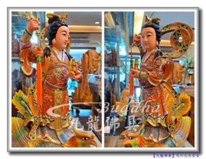 Read more about the article 【尺六安金彩繪九天玄女】玄女踏鳳下凡塵，原來是從九重天來的呀！