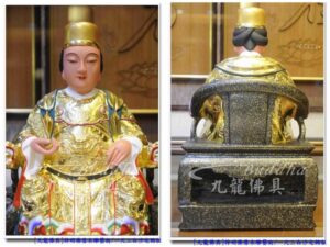 Read more about the article 【尺三白沙屯媽祖神像】最有個性的媽祖-白沙屯媽祖穿金色龍袍閃亮登場~