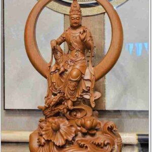 圓月觀世音 自在觀音 觀音媽 降龍觀自在