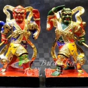 千順將軍-5寸6安金彩繪